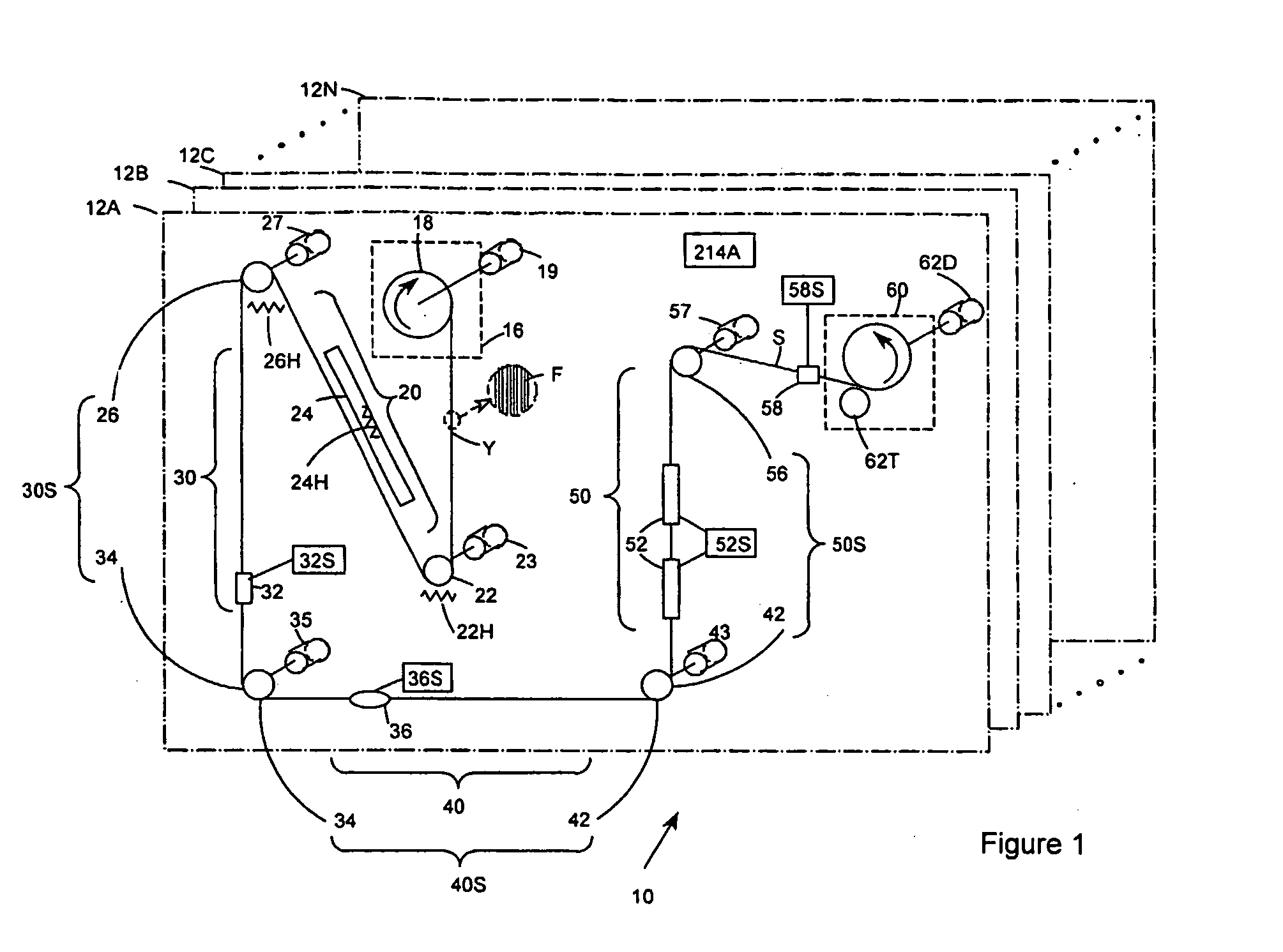 Method for control of yarn processing equipment