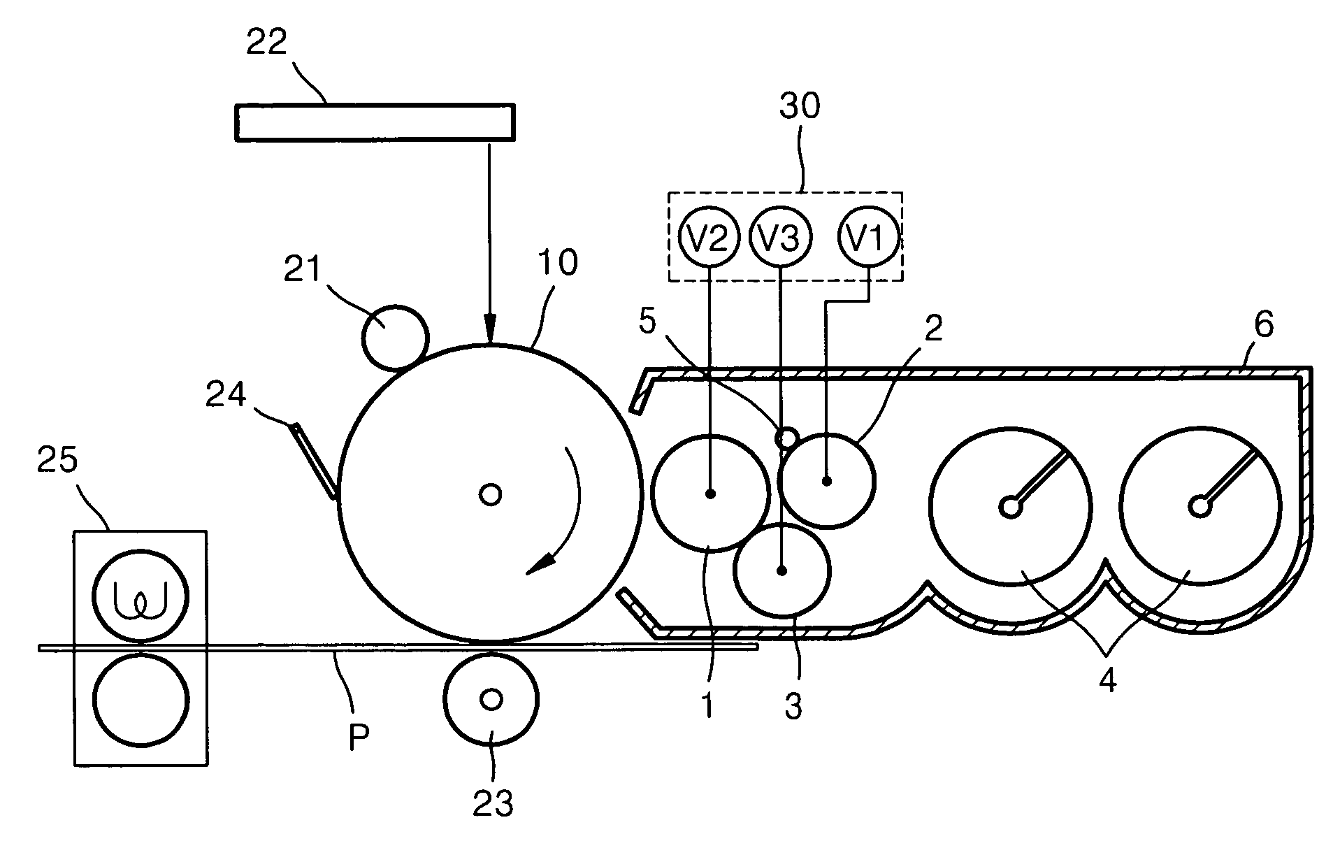 Hybrid development apparatus and development method therefor