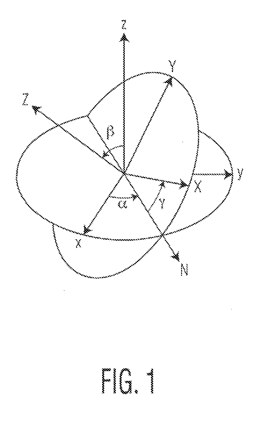 System for measuring the yaw, spin and muzzle velocity of an ammunition projectile