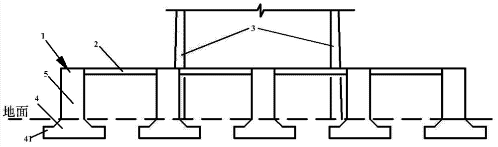 Safety device for crossing tower and anchor tower of power transmission line