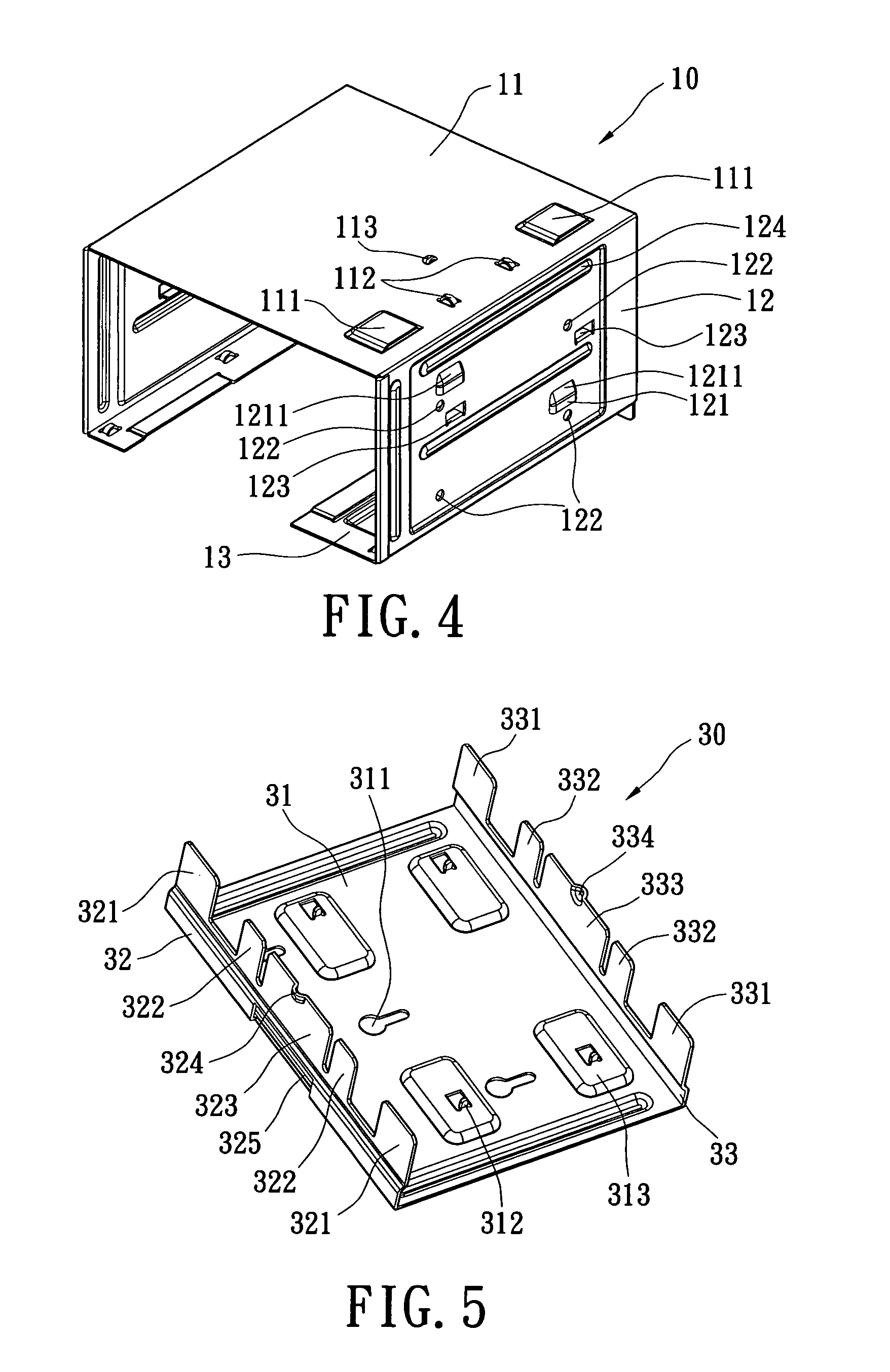 Modular fixture for a data storage unit inside a computer