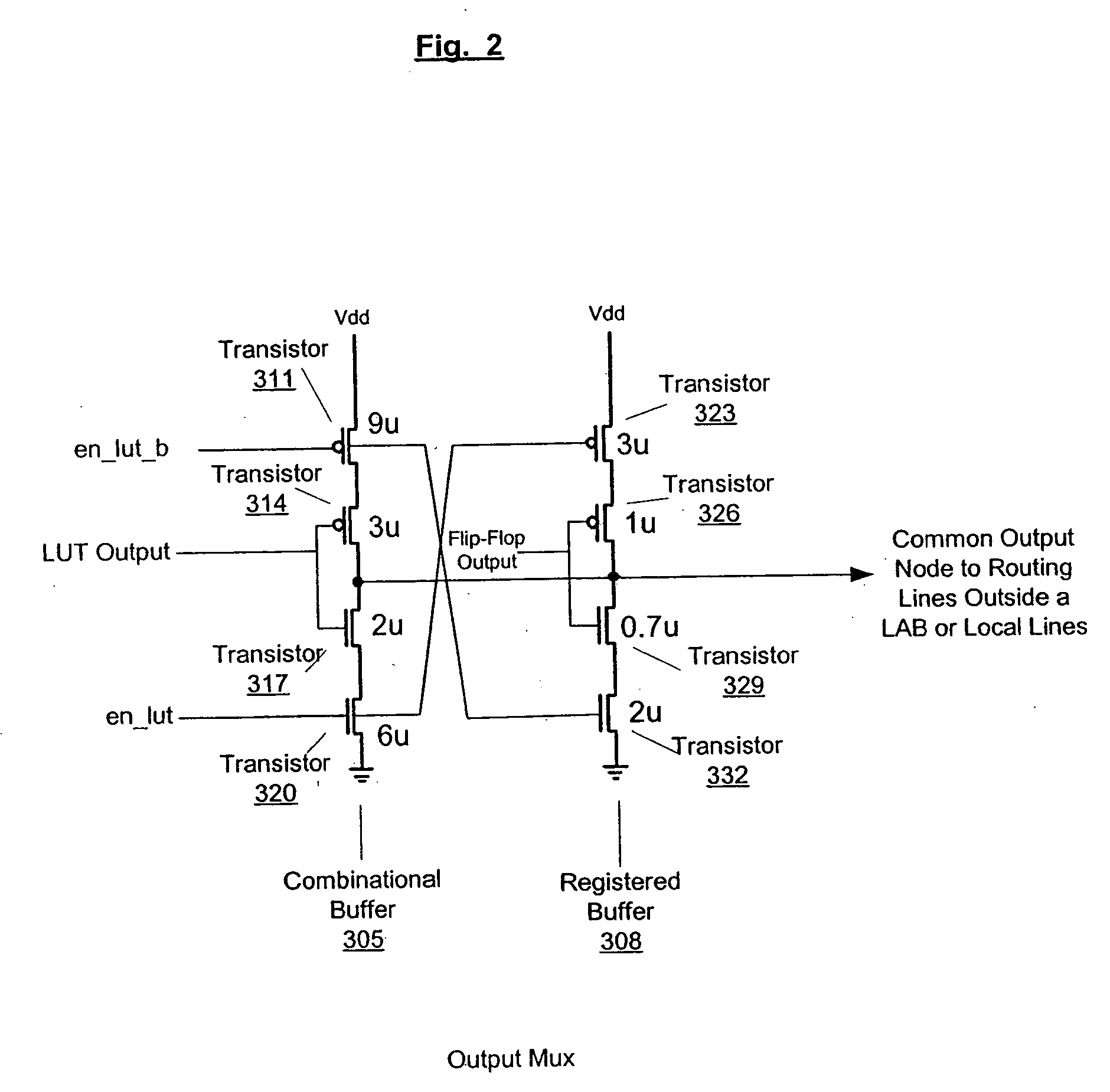 Versatile logic element and logic array block