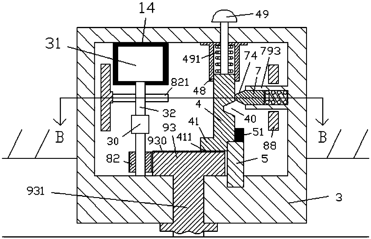 Computer display device component capable of lowering noise