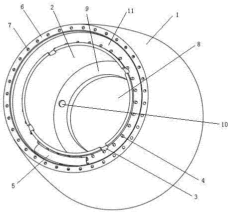 Round table planter