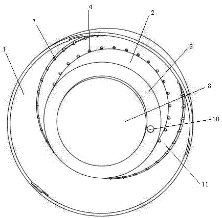 Round table planter