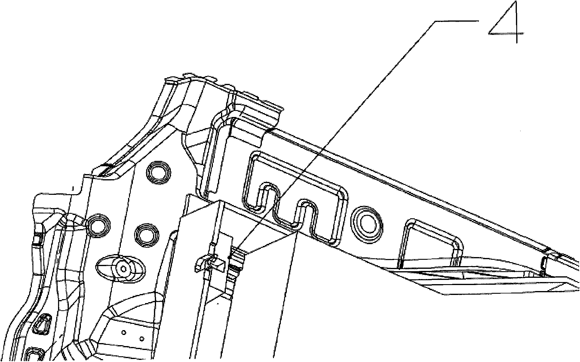 Rapid installation and rapid exchange system of electric automobile battery and rapid installation and rapid exchange method thereof