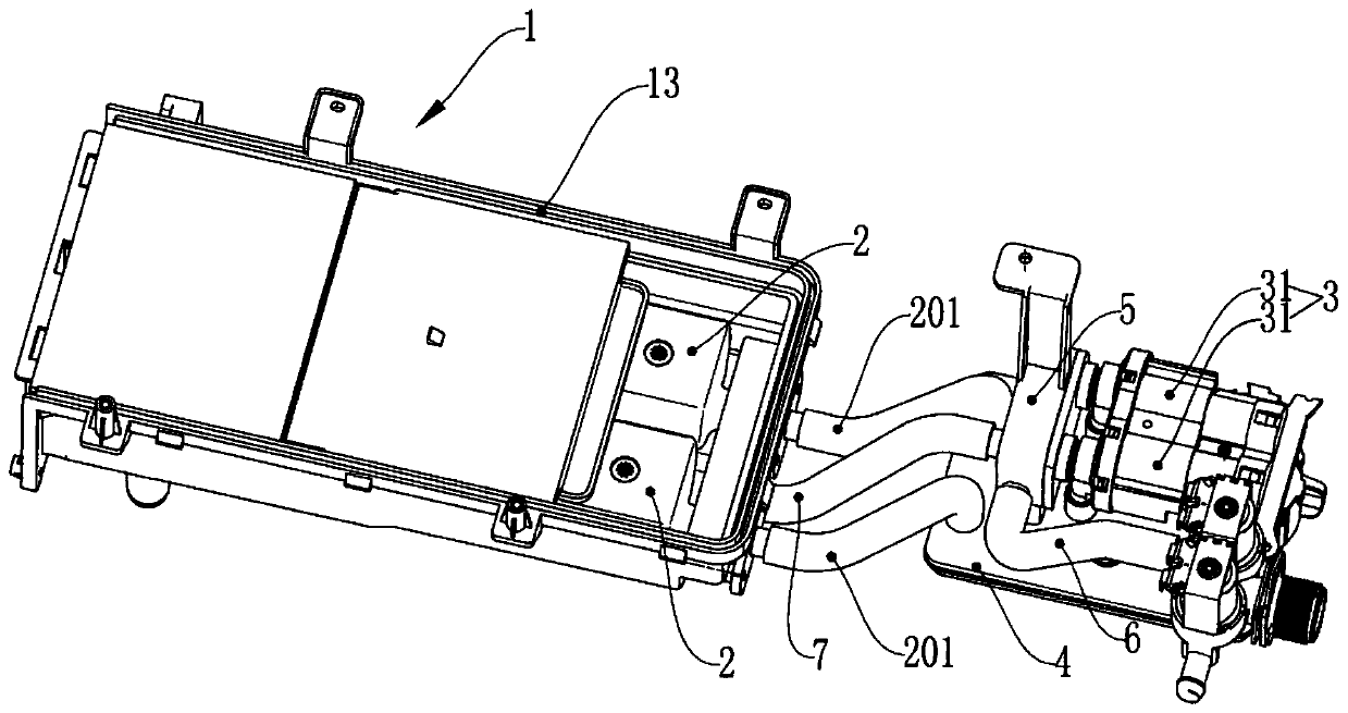 Automatic adding system of washing machine