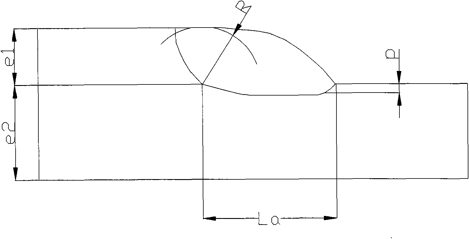 Method for carrying out simulated training of non-melt argon tungsten-arc welding on liquefied natural gas (LNG) carrier for welders