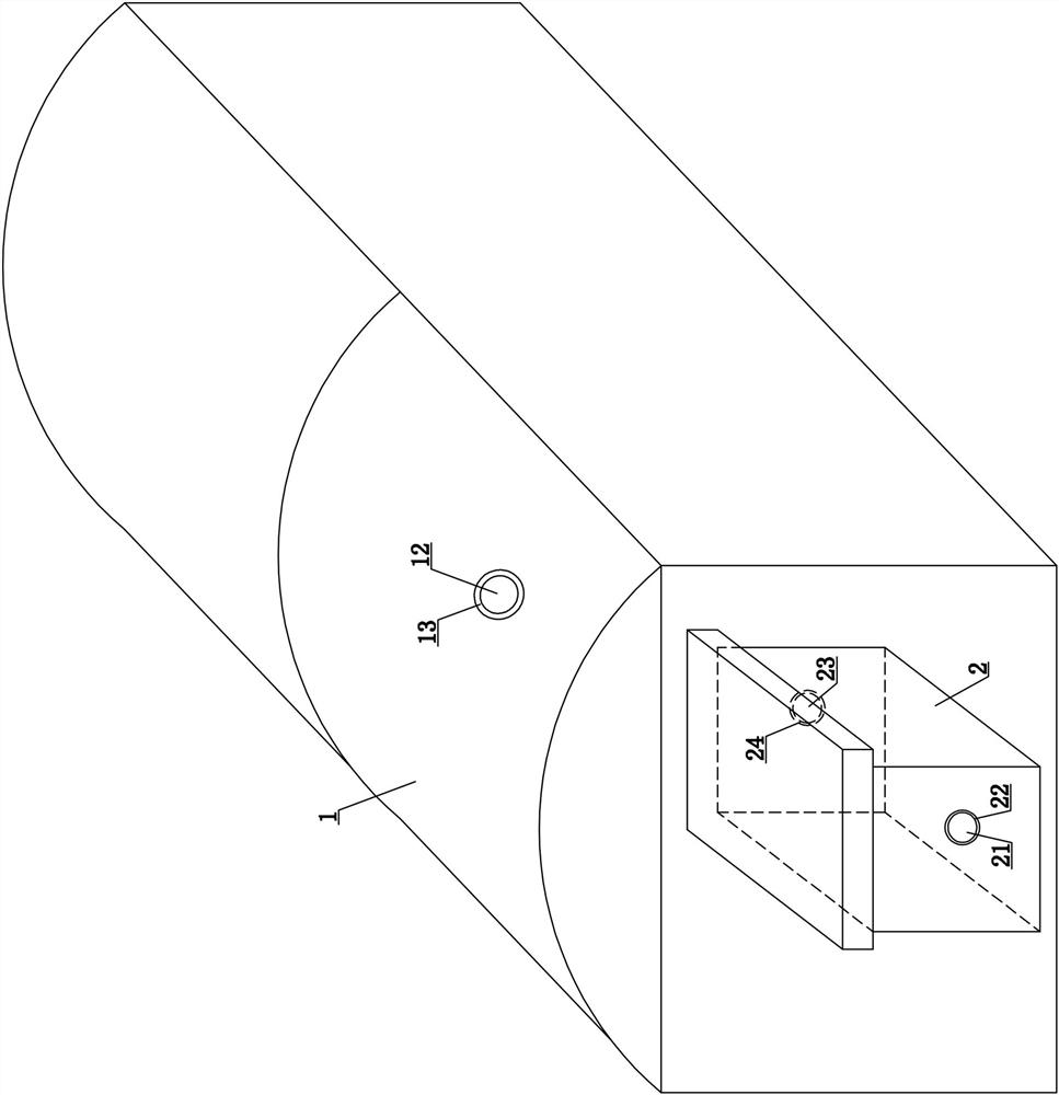 A kind of honeybee greenhouse pollination device and honeybee greenhouse pollination method