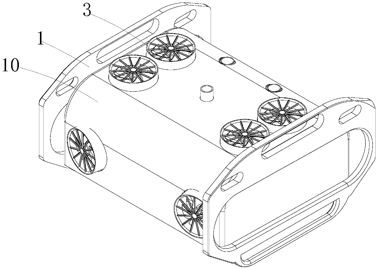 Underwater robot for ship cleaning