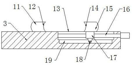 Grading ring rotary sanding positioning mechanism