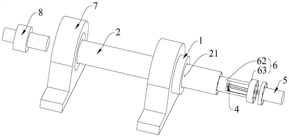 Gas film pressure measuring device