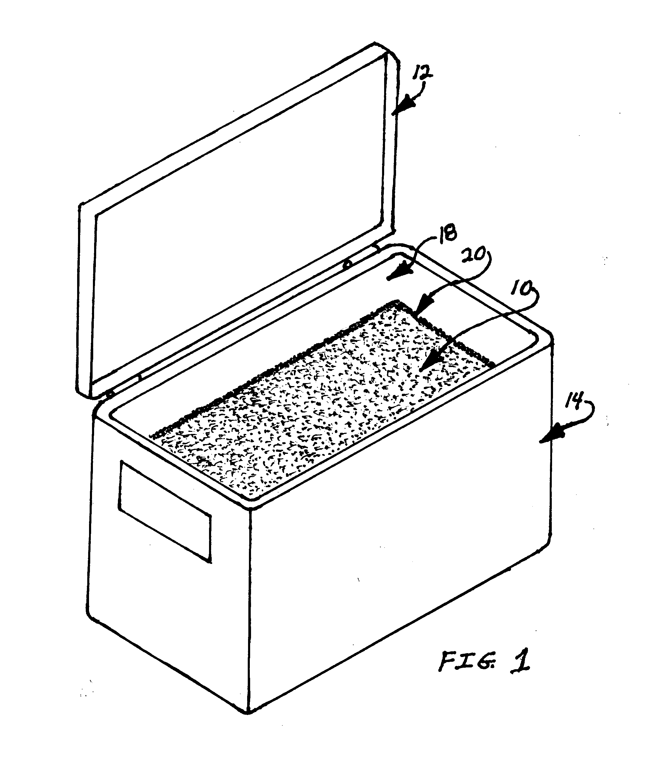 Cooler Chest Interior Insulation Device