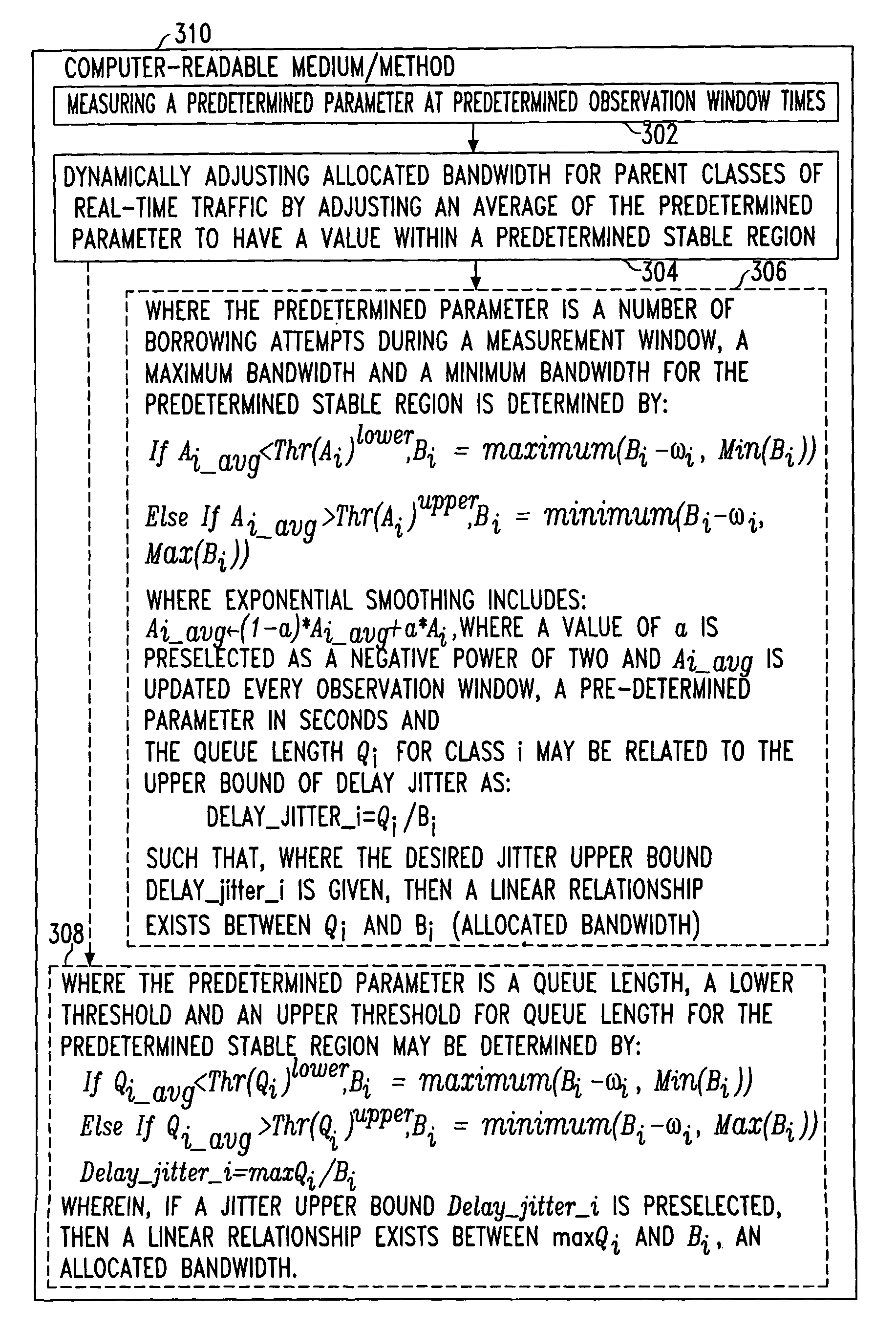 Method and device for efficient bandwidth management