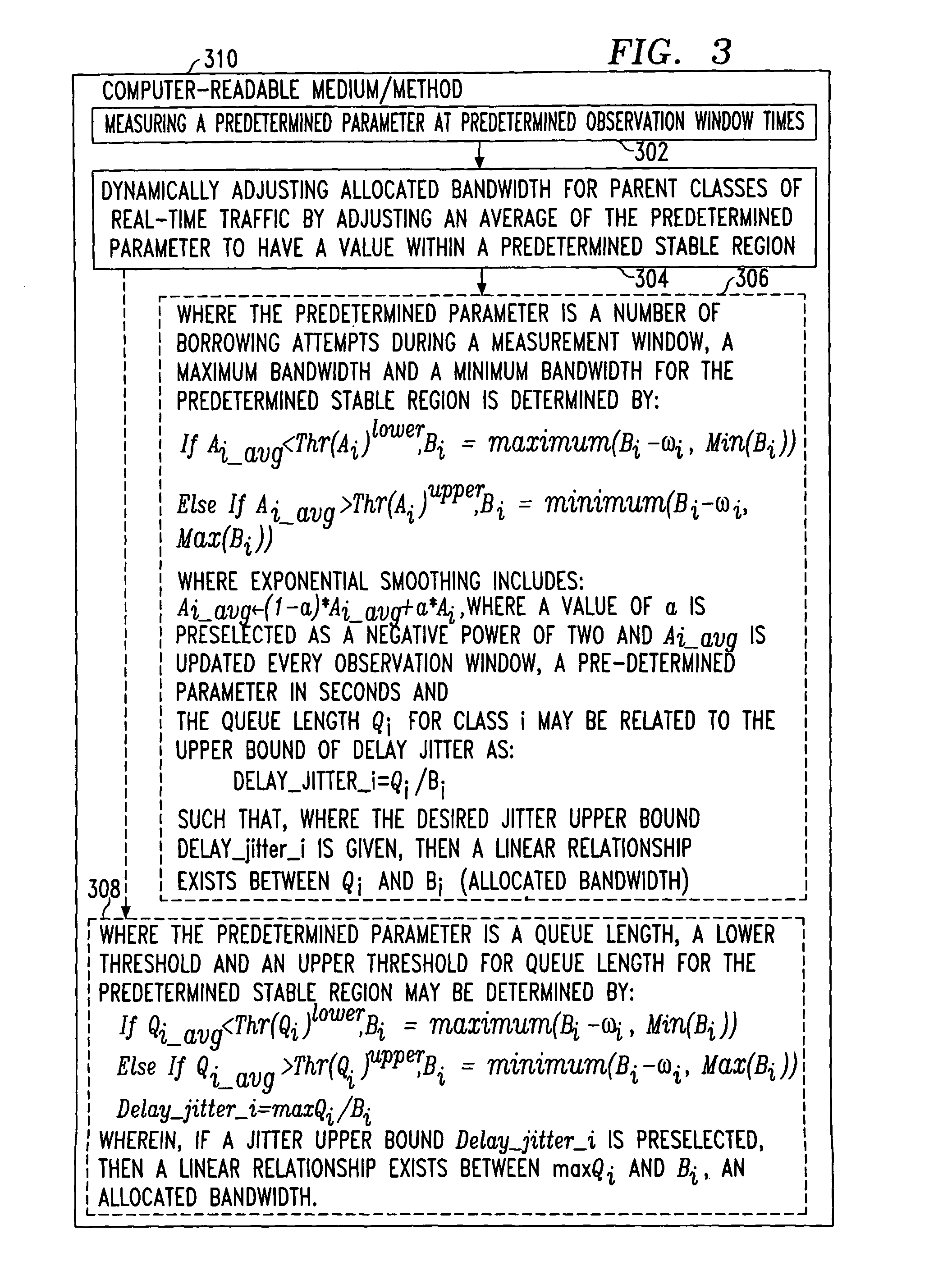 Method and device for efficient bandwidth management