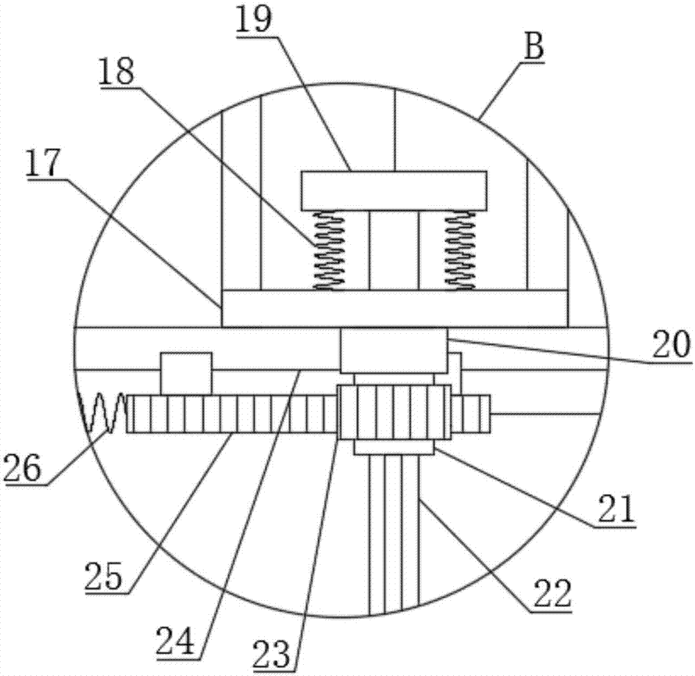 Multi-direction high-efficiency feed mixing device