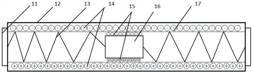 A device for suppressing vibration of space robot end effector