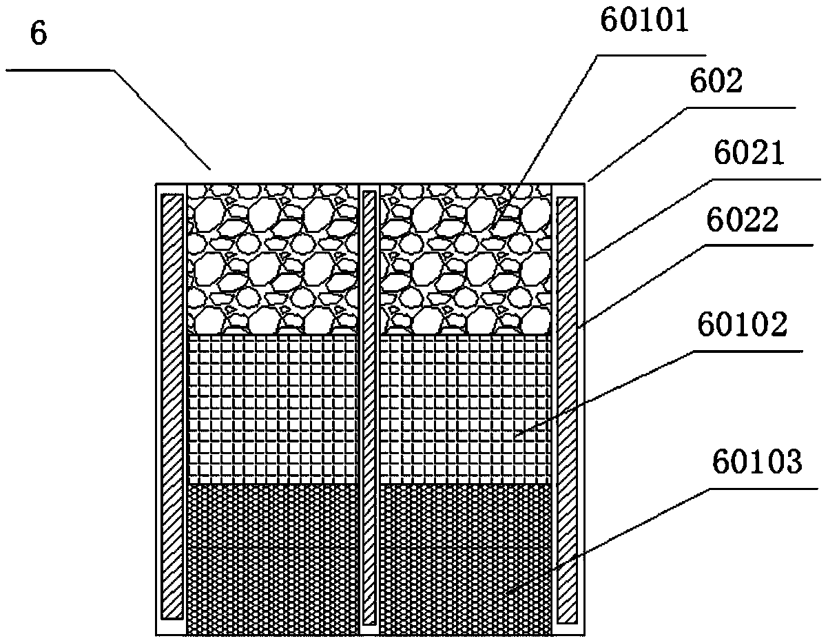 An easy-to-clean water treatment device without dismantling