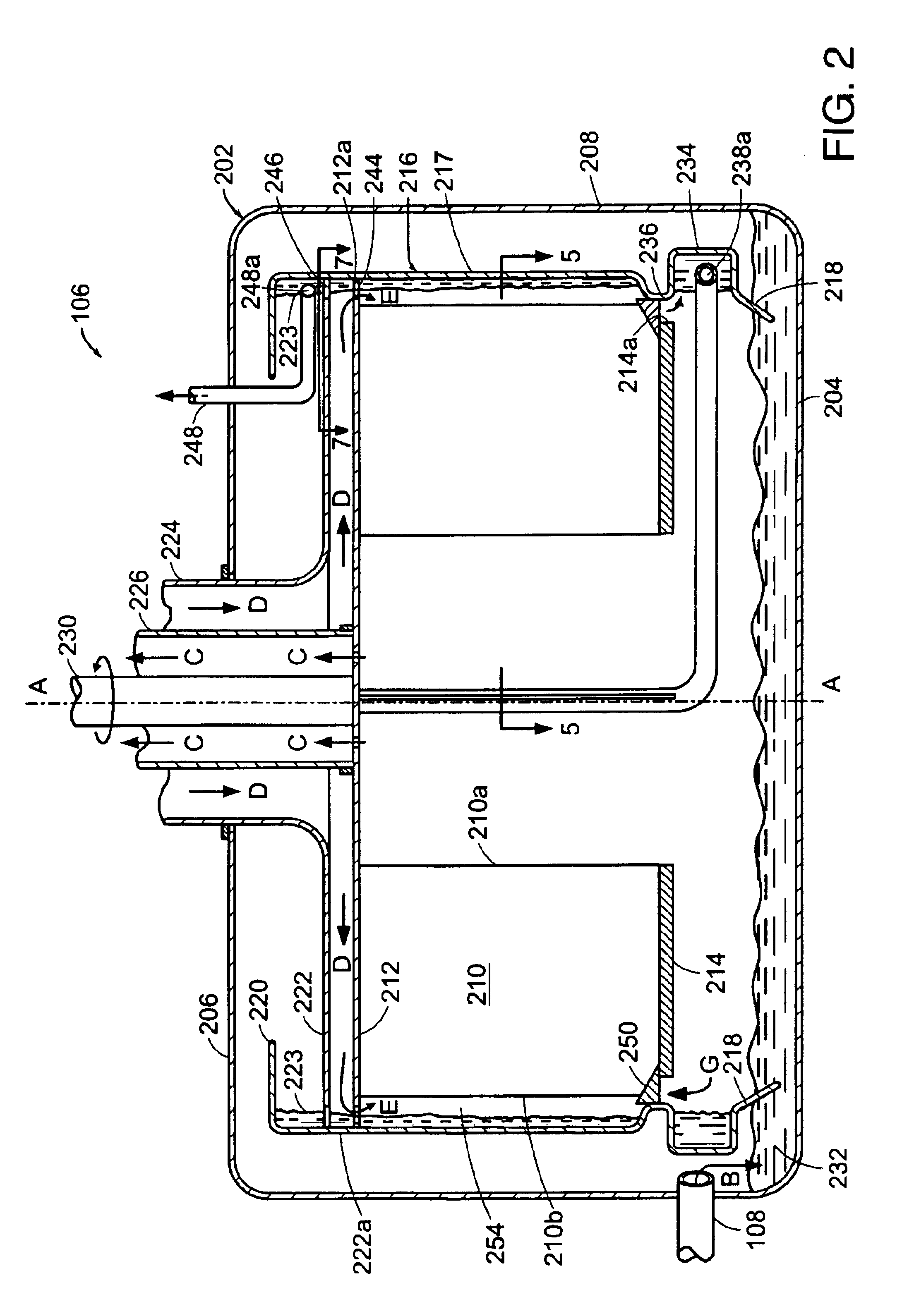 Rotating heat exchanger