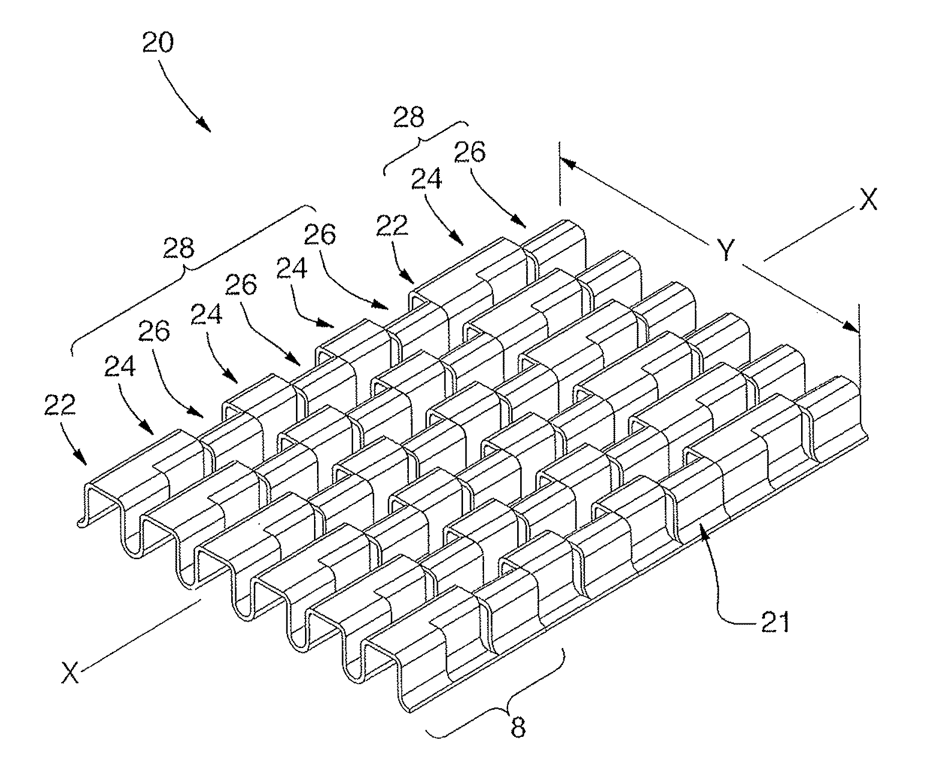 Turbulizers and method for forming same