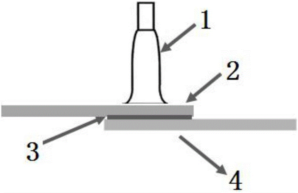 TIG welding method of Ti-based composite material and Ni-based alloy in lap joint with additional Cu middle layer