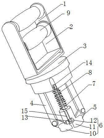 Yarn lifting clamp