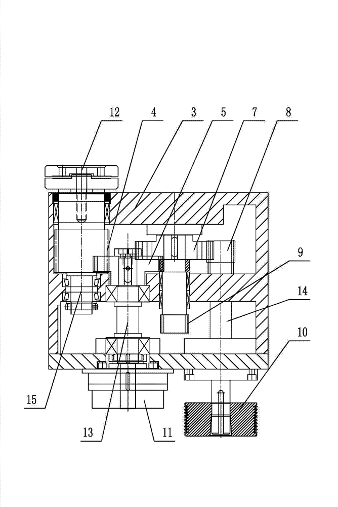 Transmission case for automatically removing backlash and cutting