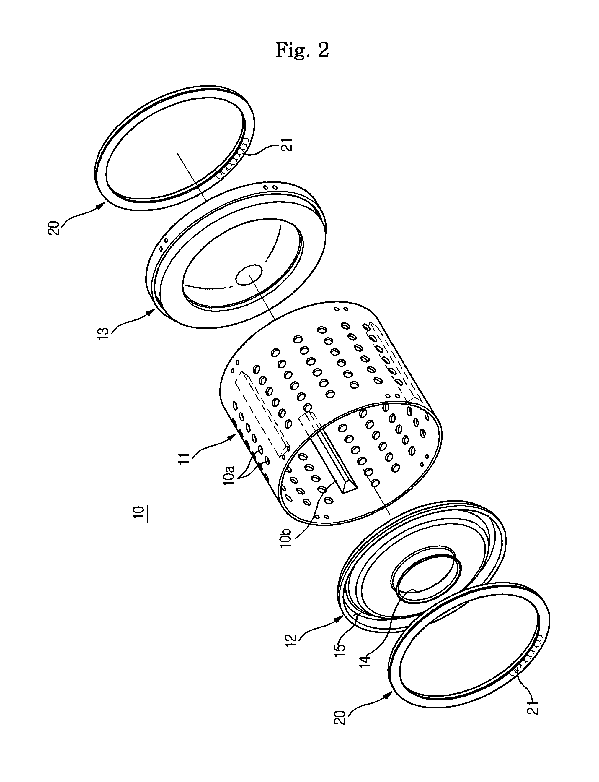 Washing machine having ball balancers