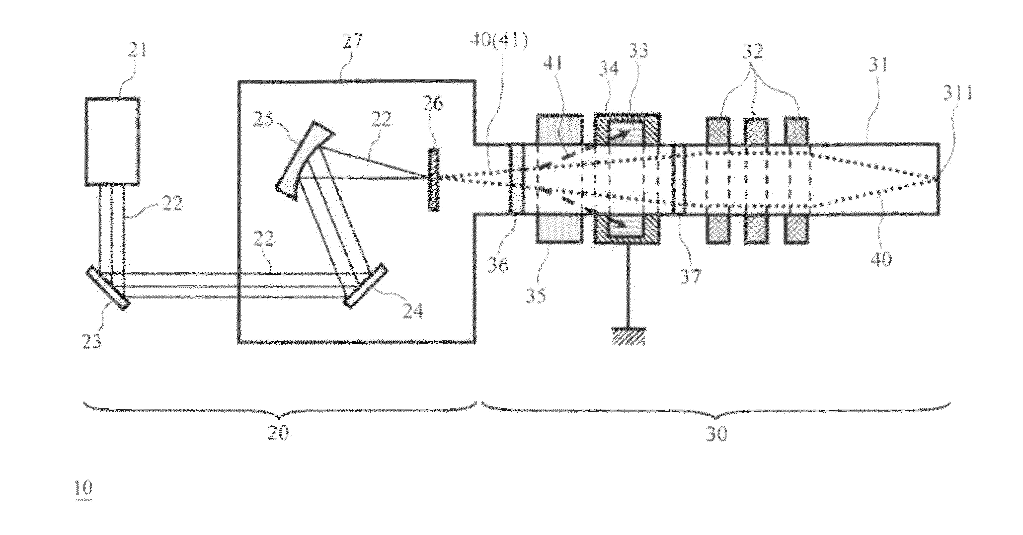 Ion transporter, ion transport method, ion beam irradiator, and medical particle beam irradiator