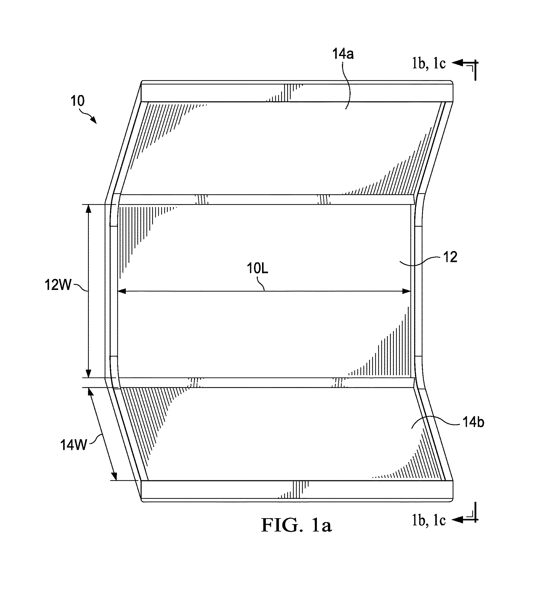 Mirror for applying eye cosmetics