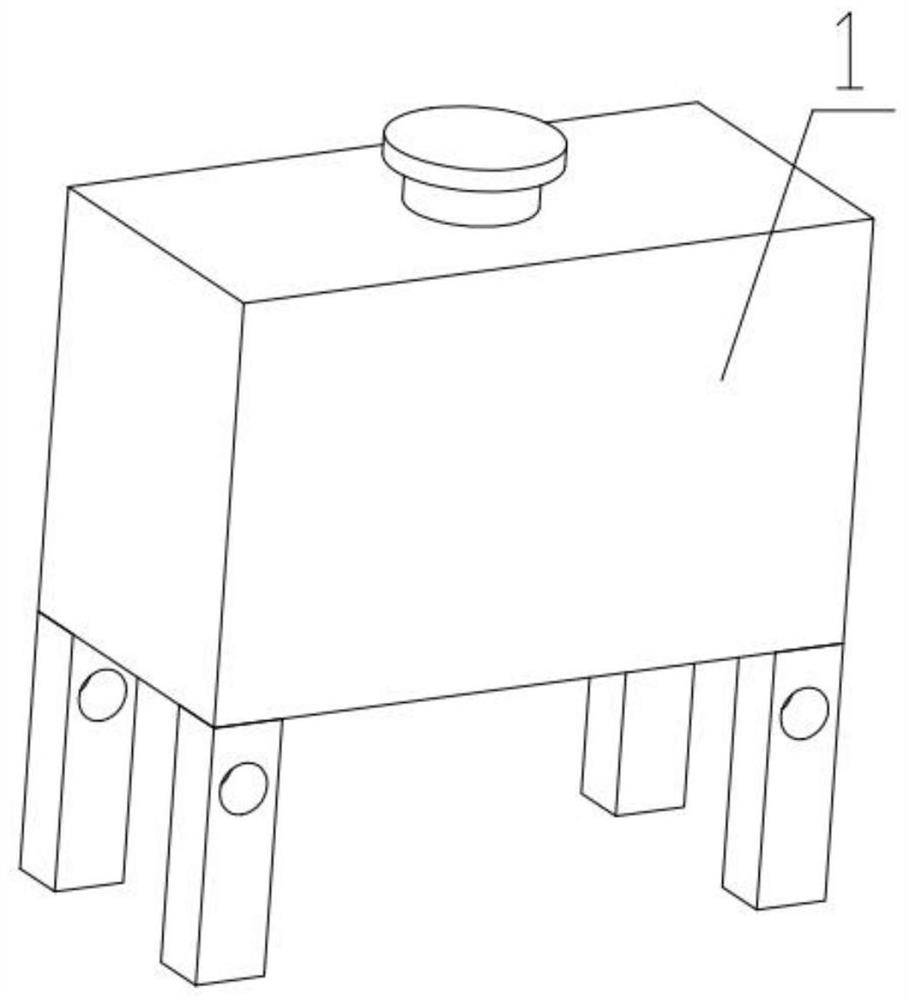 Agricultural liquid medicine spraying device