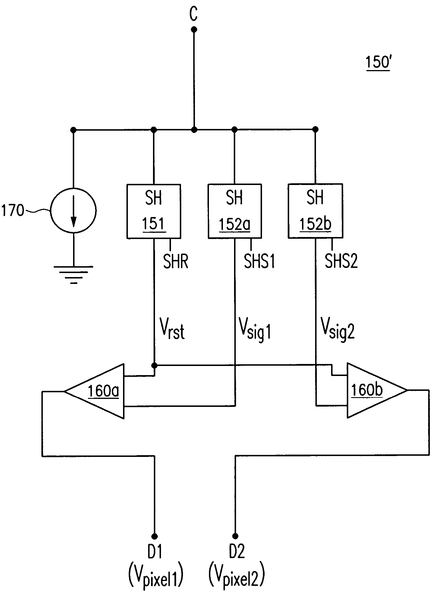 High dynamic range imager with a rolling shutter