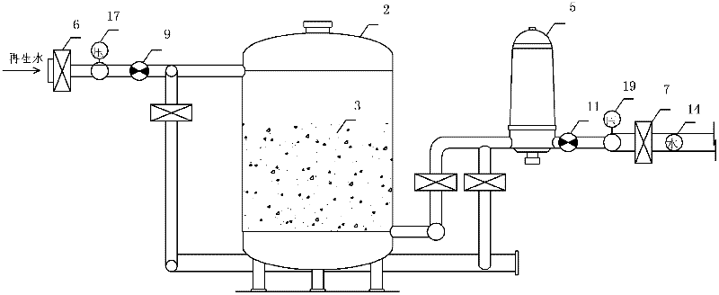 Anti-blockage regenerated water trickle irrigation system