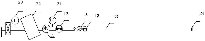 Anti-blockage regenerated water trickle irrigation system