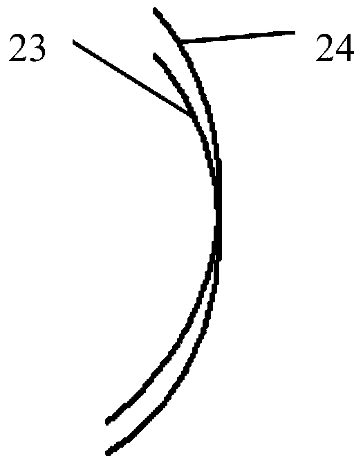 Manufacturing method for lifting guide rail of side window glass of automobile