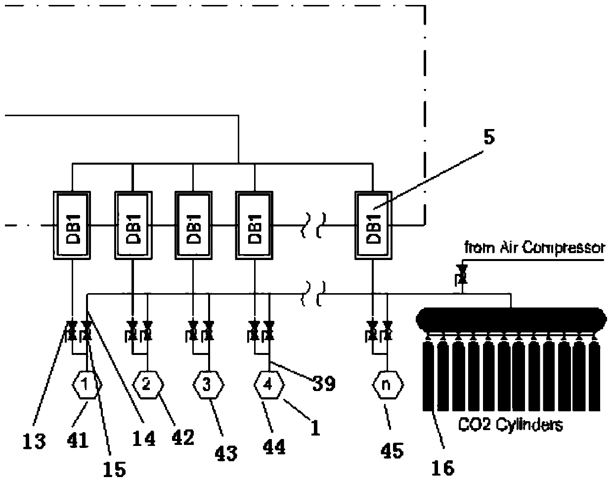 Smoke alarm for ship, alarm system and alarm methods thereof