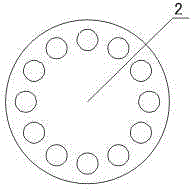 Pipe type fuel gas pressure-relief device