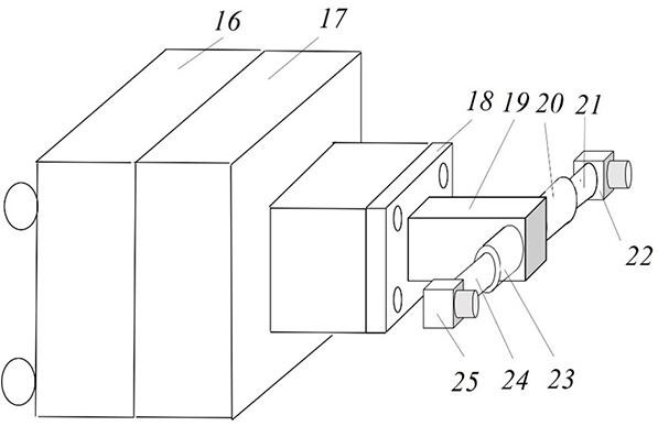 Sealed laser cleaning device for easily oxidized parts