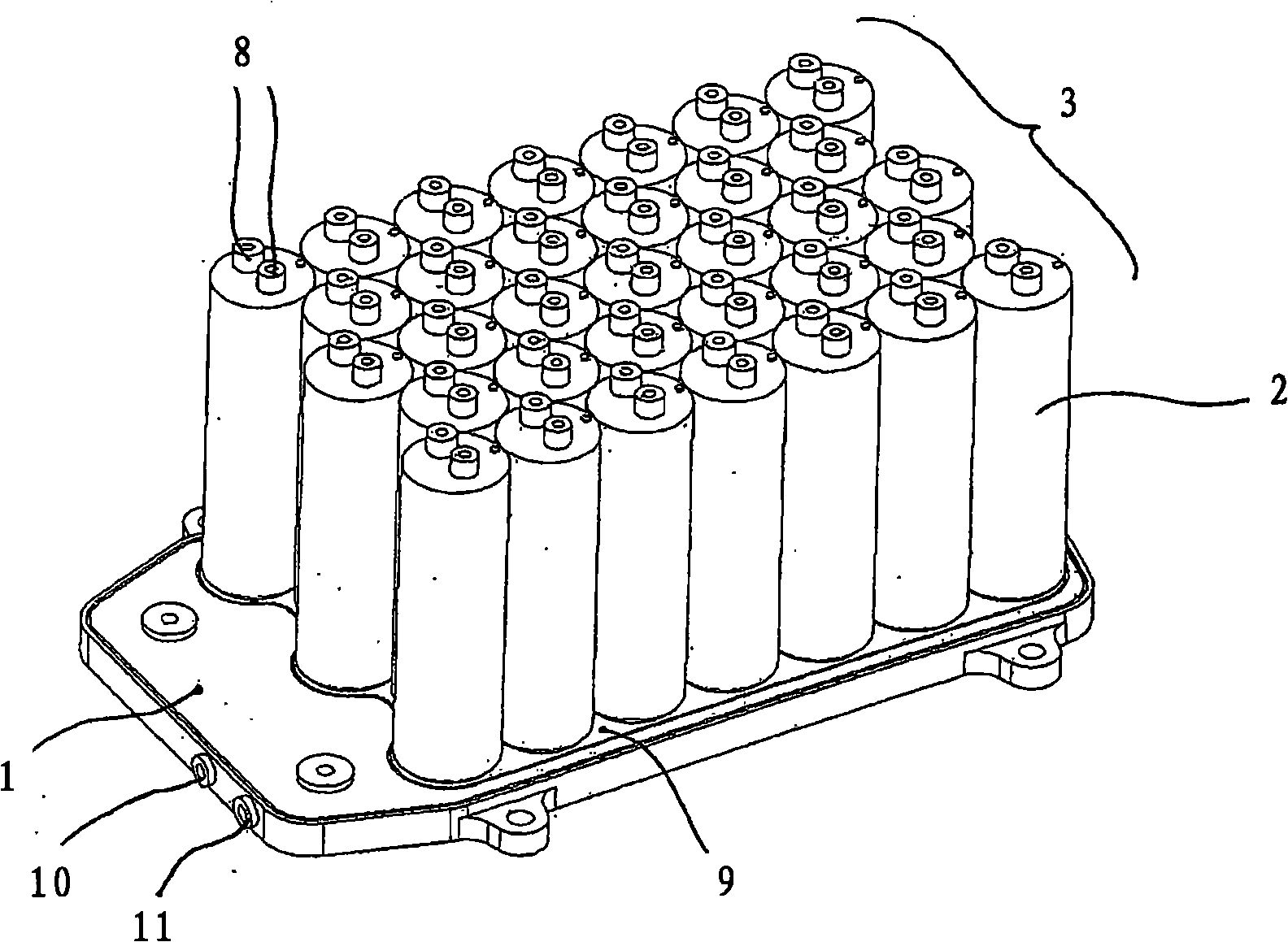 Heat exchanger for an energy storage device