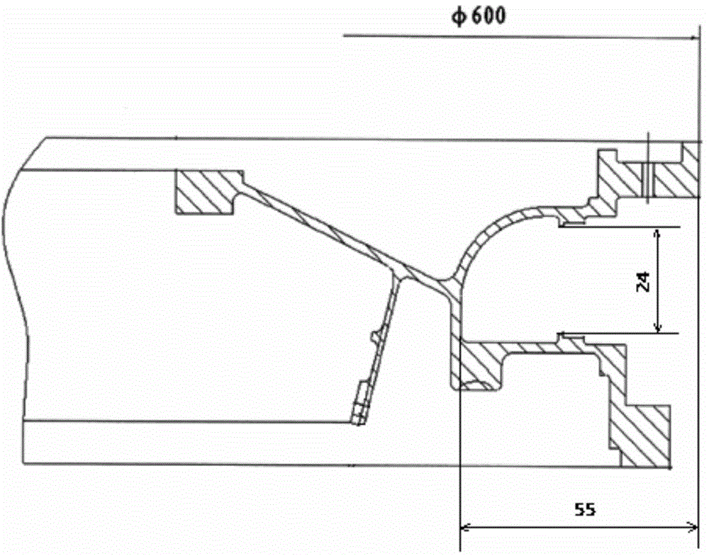 Processing method for controlling processing deformation of titanium-aluminum alloy thin-wall case