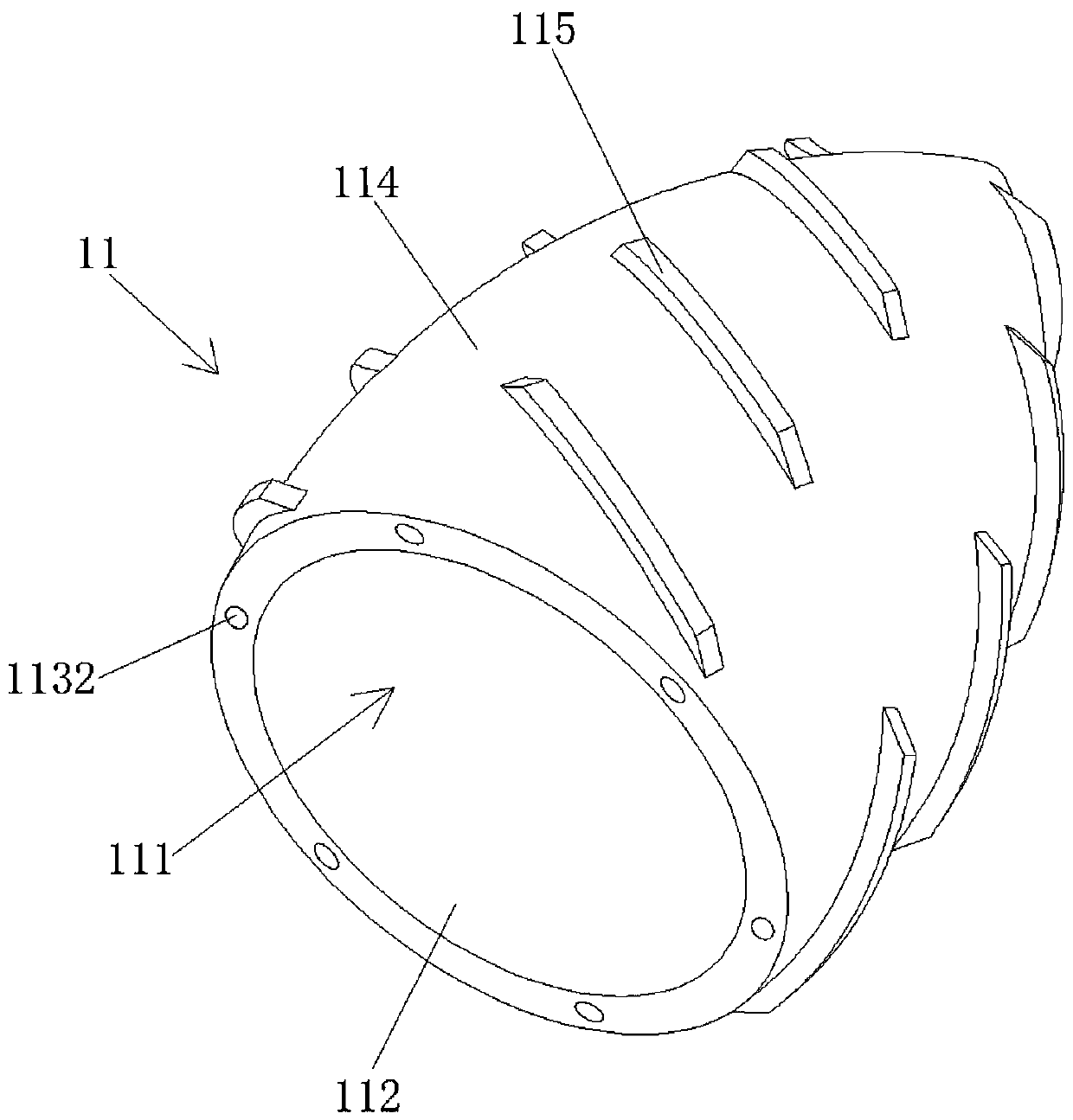 Rotating obstacle clearing drill bit