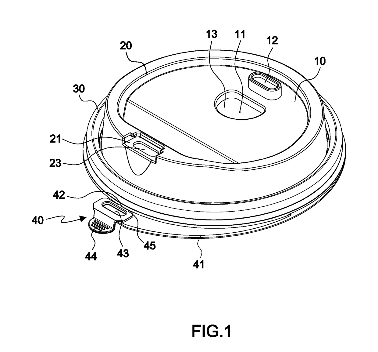 Drinking cup lid