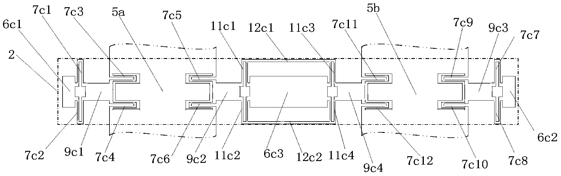 Dual-mass decoupling silicon microgyroscope based on flexible connection