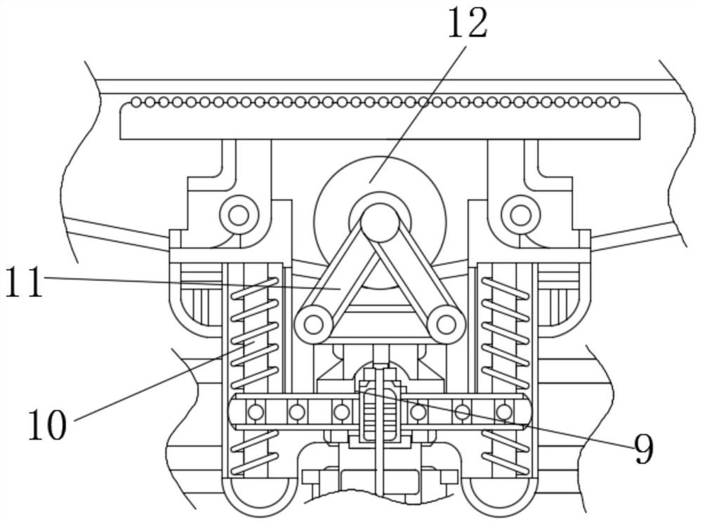 Device for automatically adjusting speed to guarantee position safety during exercise on running machine