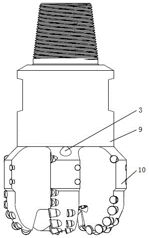 Suction type drill bit for micro core taking drilling