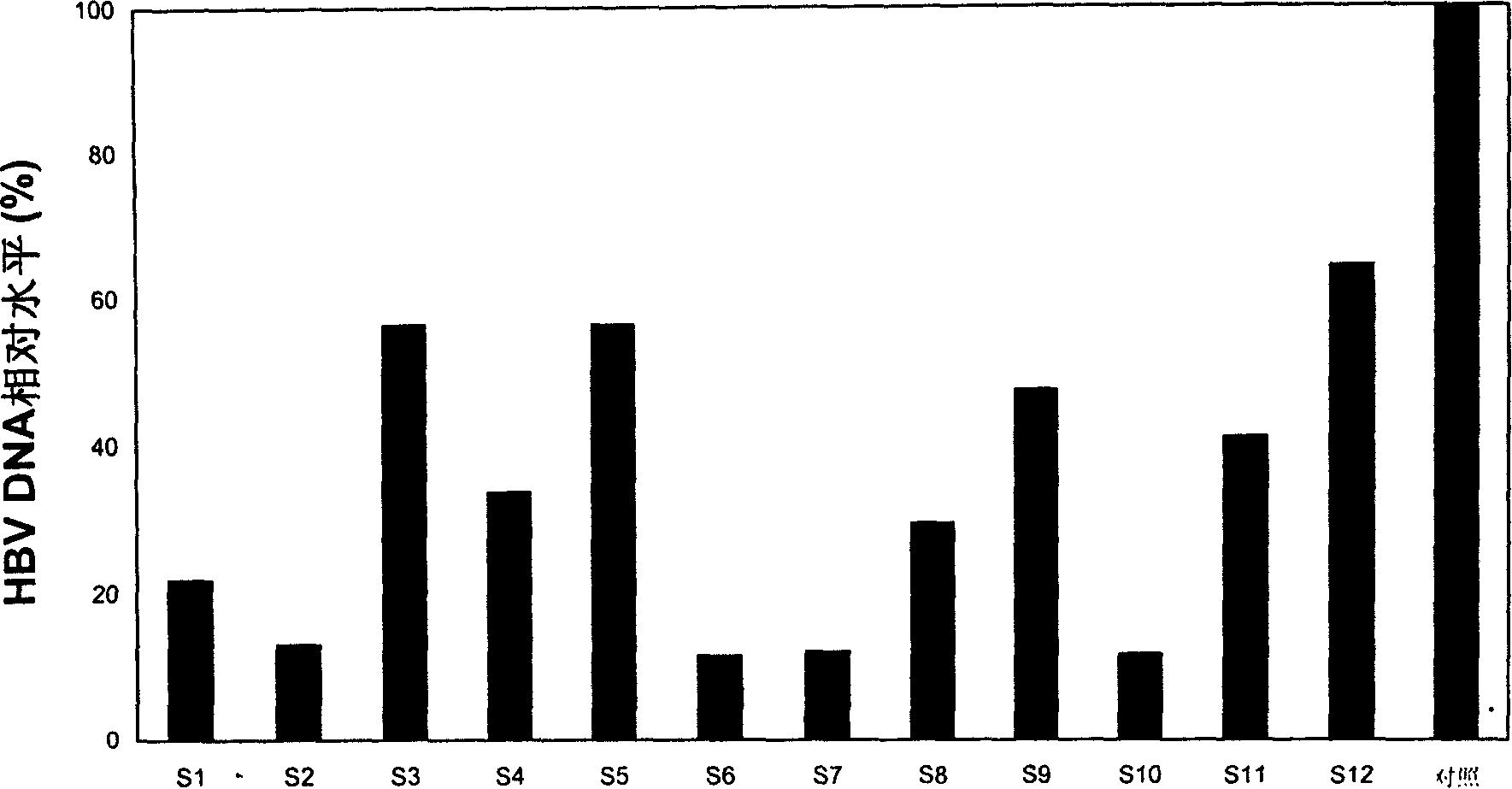 Small interference RNA molecule SiRNA capable of attacking human hepatitis B virus and application thereof