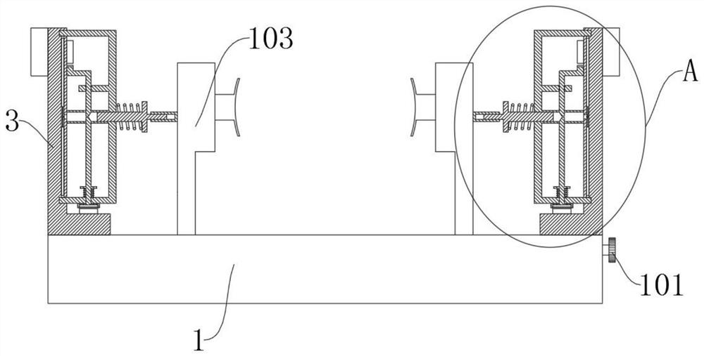 New energy automobile driving motor suspension structure