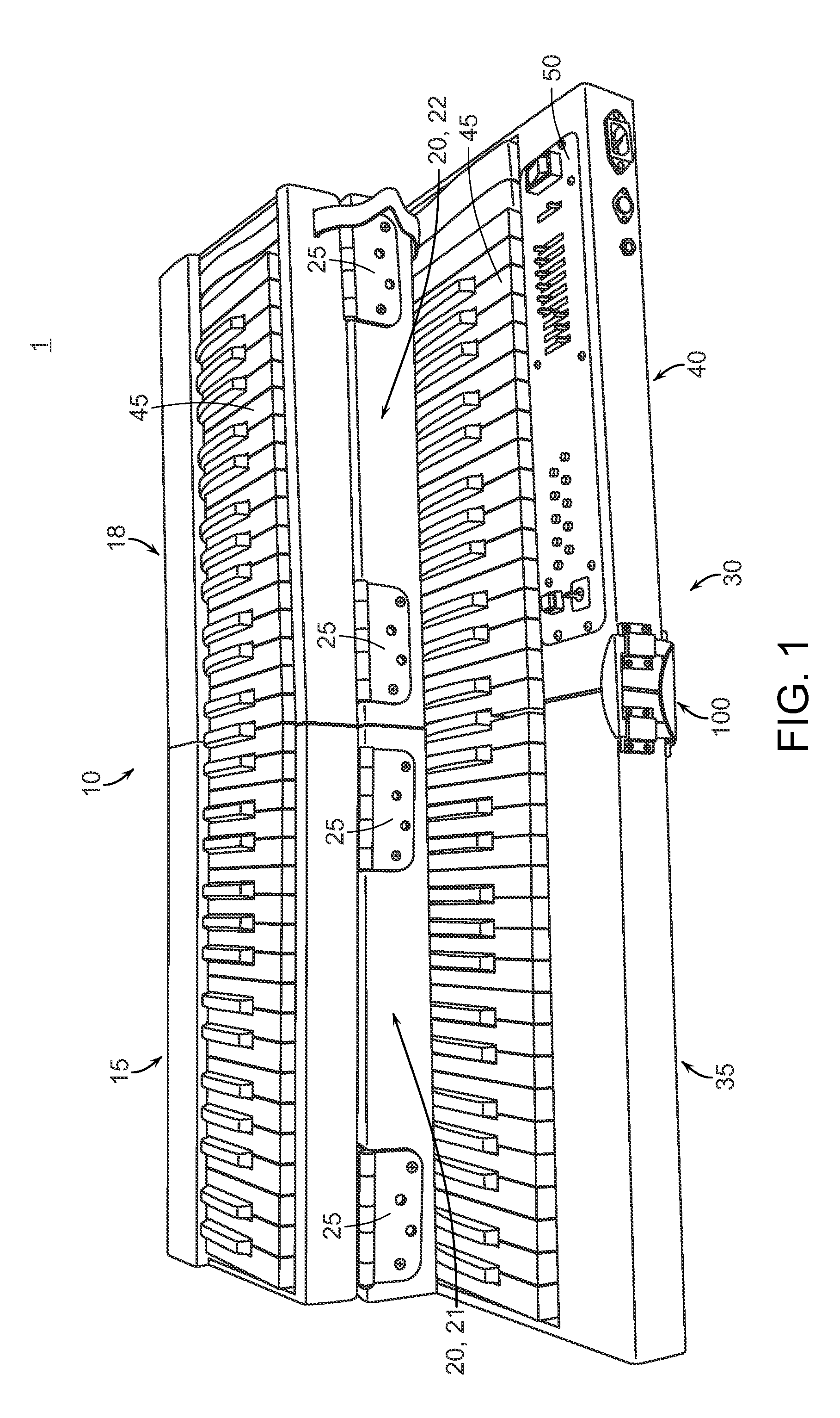 Foldable musical keyboard player