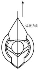 A welding tool for friction stir welding of angled joints