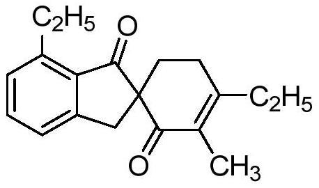 A kind of synthetic method containing 1-indanone skeleton spiro compound